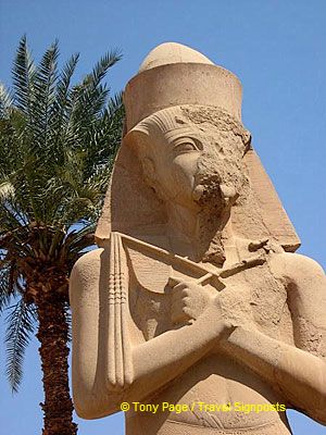 [Temple of Karnak - the Nile Valley - Egypt]