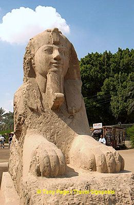 The Temple of Ptah was once one of the largest in Egypt.
[Temple of Ptah - Mit Rahina village - Memphis - Egypt]