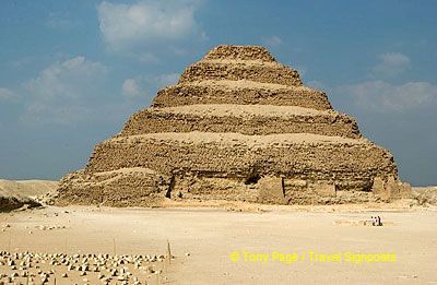 This marked an unprecedented leap forward in the world of architecture.

[Step Pyramid of Djoser - Saqqara - Egypt]