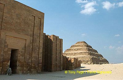 [Step Pyramid of Djoser - Saqqara - Egypt]