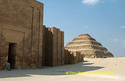 [Step Pyramid of Djoser - Saqqara - Egypt]