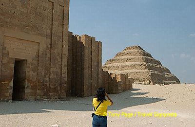 [Step Pyramid of Djoser - Saqqara - Egypt]