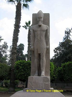 [Temple of Ptah - Mit Rahina village - Memphis - Egypt]