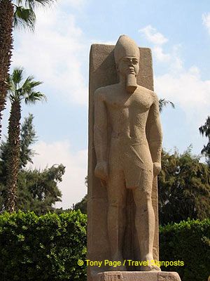 [Temple of Ptah - Mit Rahina village - Memphis - Egypt]