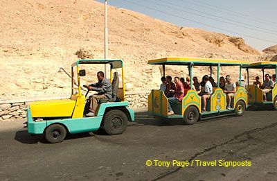 Leaving the Valley of the Kings.
[Valley of the Kings - Egypt]