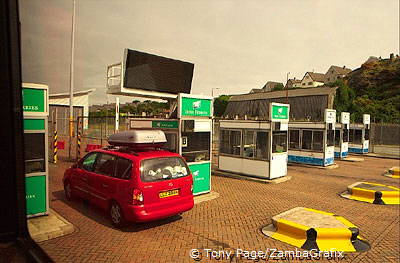 Ferry entry at Holyhead
[Wales]