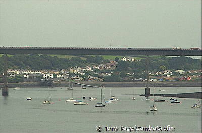 Holyhead fades into the distance...