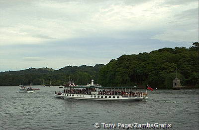 Lake District cruise on Lake Windermere 