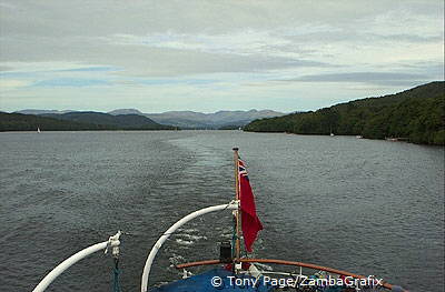 Lake District cruise on Lake Windermere [The Lake District - England]