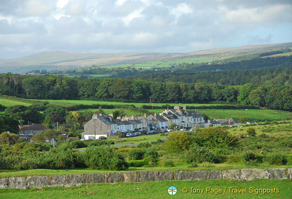 Dartmoor National Park scenery