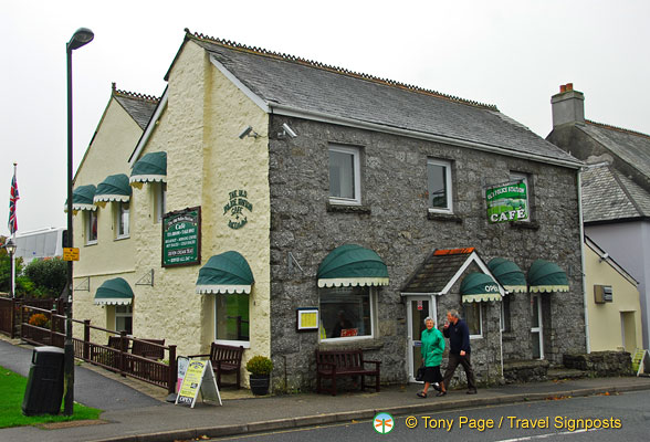 The Old Police Station Cafe & Takeaway is on Tavistock Road, Princetown