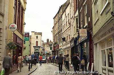 The city was the last resting place for St. Cuthbert [Durham - England]