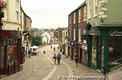 The relics of the Ven. Bede were brought here 27 years later [Durham - England]