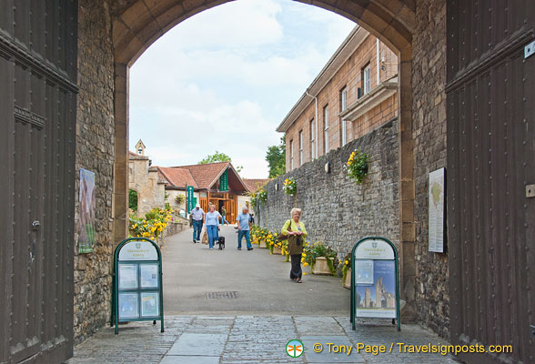 Glastonbury Abbey Gatehouse