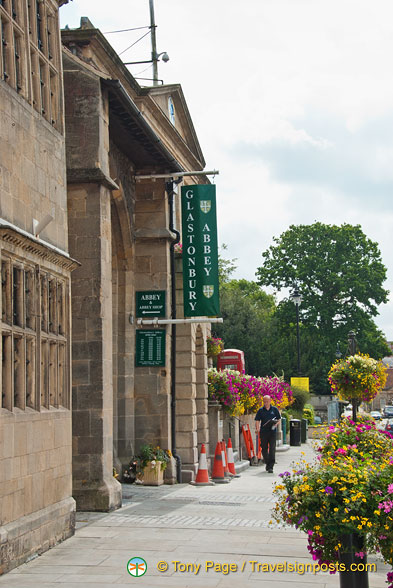 Glastonbury Abbey and Shop