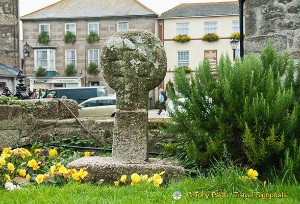 This very ancient metre-high Selus Stone has a Roman inscription on it