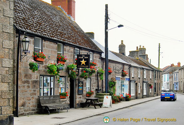 The Star Inn on St. Just town square