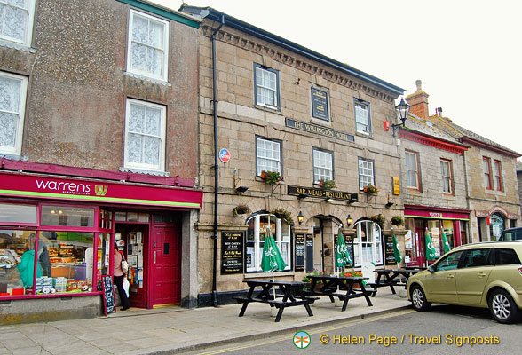 Warrens Bakery and The Wellington Hotel