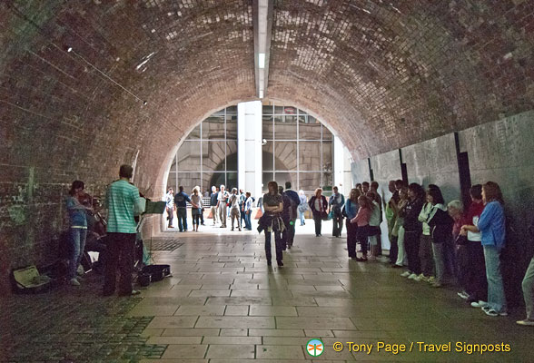 Buskers playing great classical music