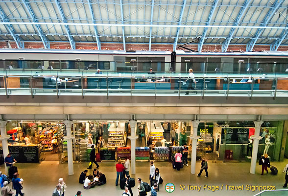 View of ground floor shops