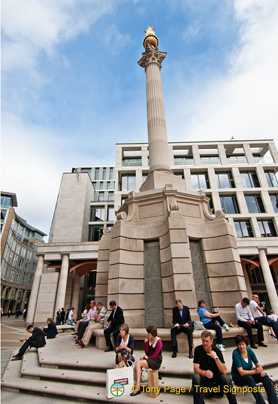 Paternoster Square column