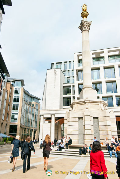 Paternoster Square column