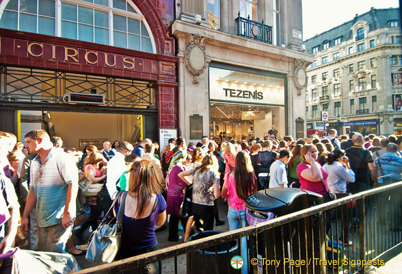 Oxford Circus tube station