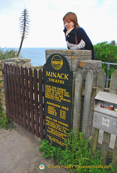 Minack Theatre entrance