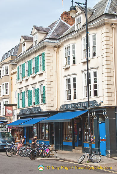 Blackwells at 48-51 Broad Street is the Blackwells bookstore with some 250,000 books