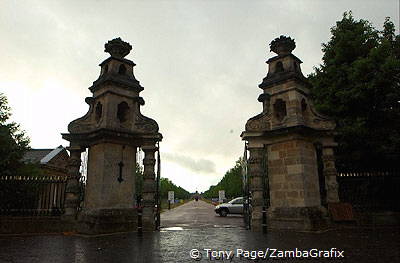 Entrance to Blenheim Palace