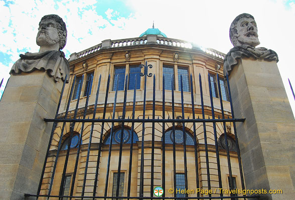 The Sheldonian Theatre was the first of Christopher Wren's buildings