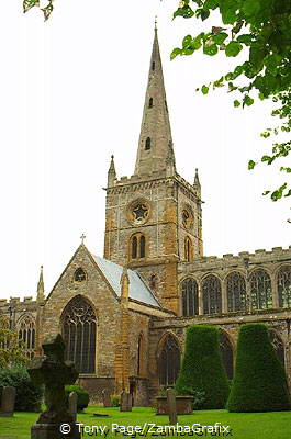 Shakespeare was buried here [Stratford-upon-Avon - England]