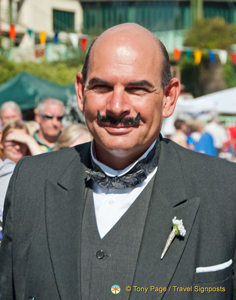 What a treat to meet Hercule Poirot