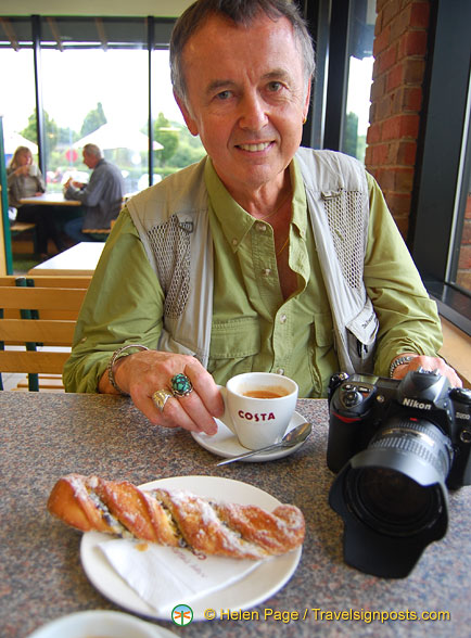 A free plug for Costa Coffee, but we do love those chocolate twists