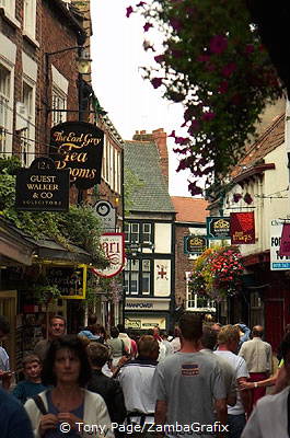 The Earl Grey Team Rooms in The Shambles