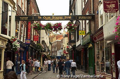 Ye Olde Starre Inne, one of York's oldest pubs