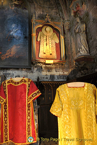 Inside Church of St Pierre