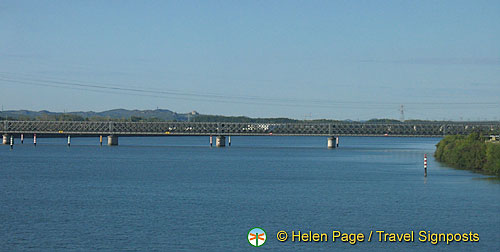 Rhone River view