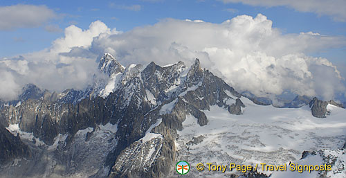 Chamonix and Mont Blanc, French Alps, France