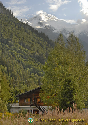 Chamonix and Mont Blanc, French Alps, France