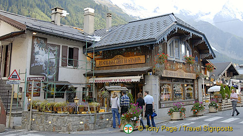 Chamonix and Mont Blanc, French Alps, France