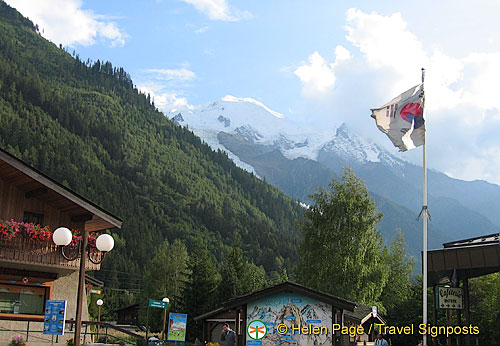 Chamonix and Mont Blanc, French Alps, France