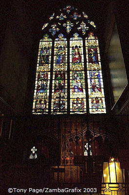 One of 150 windows in Chartres