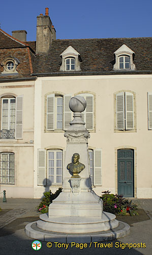 Wine-tasting, Gevrey-Chambertin, Cote d'Or, France