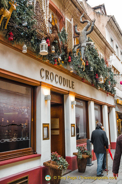 Au Crocodile at 10 rue de l'Outre