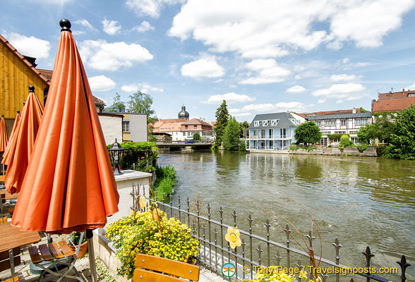 Beautiful river view from Klosterbrau