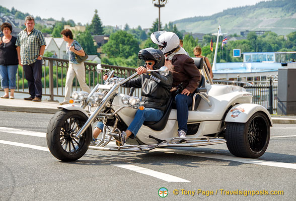 Bernkastel sightseeing on a bike