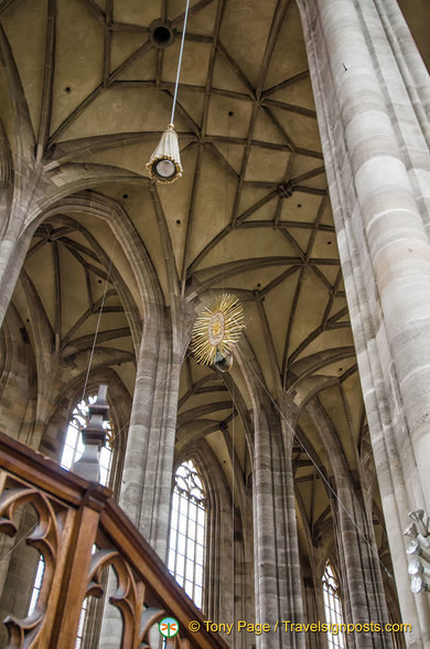 Vaulted ceiling