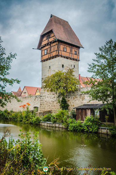 Bäuerlinsturm, a famous landmark in Dinkelsbühl