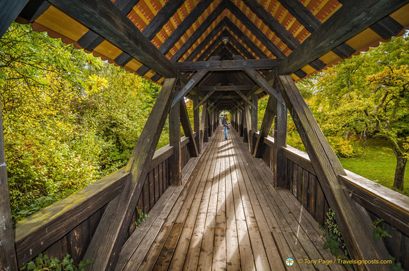 Wooden bridge